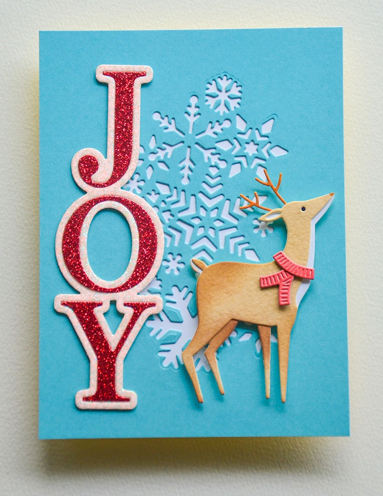 Poppy Stamps Stanzschablone - Stacked Joy
