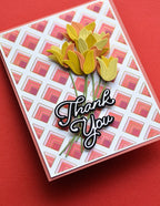 Poppy Stamps Template - Deco Diamond Stencil Set