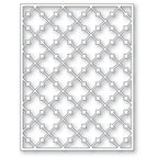 Poppy Stamps Stanzschablone - Pointy Lattice Plate