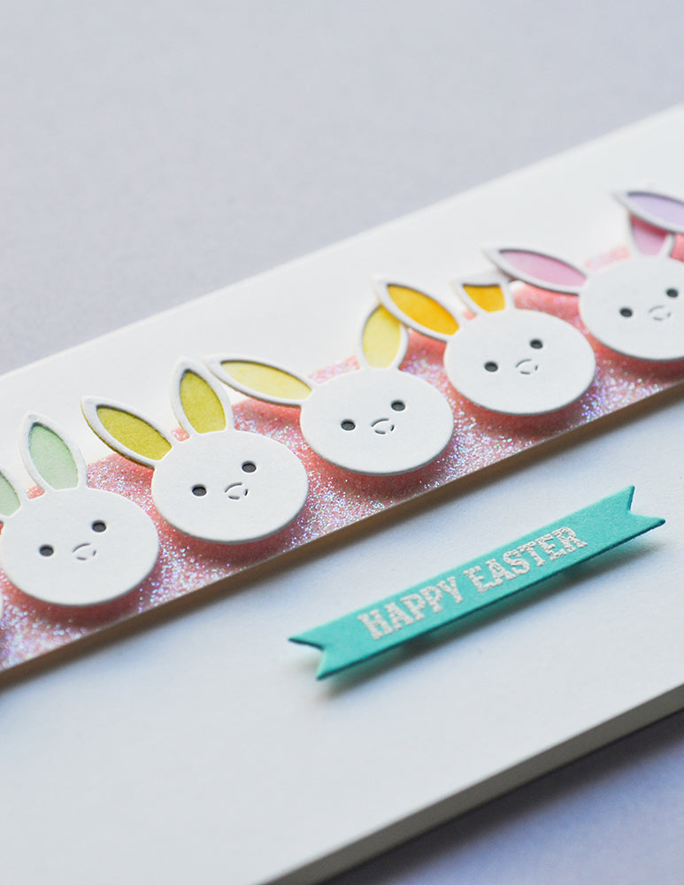 Poppy Stamps Stanzschablone - 2564 Bunny Faces