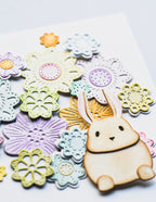 Poppy Stamps Stanzschablone - 2566 Cuddle Bunny