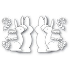Poppy Stamps Stanzschablone - 2584 Nordic Bunnies 