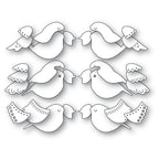 Poppy Stamps Stanzschablone - 2601 Nordic Bird Bunch