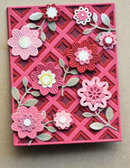 Poppy Stamps Stanzschablone - 2603 Nordic Flower Heads