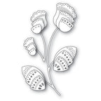 Poppy Stamps Stanzschablone - 2606 Nordic Bellflower