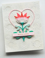 Poppy Stamps Stanzschablone - 2610 Nordic Crown Flower