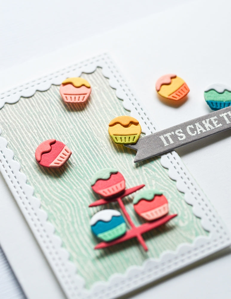 Poppy Stamps Stanzschablone - 2618 Corner Shoppe Birthday Treats