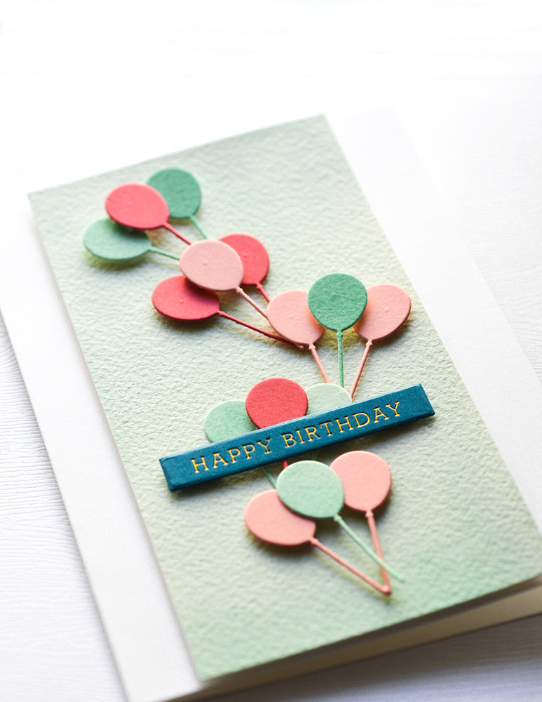 Poppy Stamps Stanzschablone - 2620 Corner Shoppe Birthday Celebrations