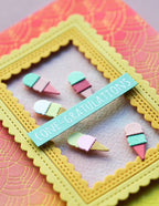 Poppy Stamps Stanzschablone - 2620 Corner Shoppe Birthday Celebrations