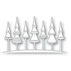 Poppy Stamps Stanzschablone - 2627 Nordic Treeline