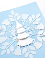 Poppy Stamps Stanzschablone - 2629 Nordic Dimpled Tree Toppers