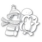 Poppy Stamps Stanzschablone - 2634 Nordic Playful Penguin