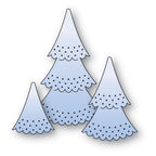 Poppy Stamps Stanzschablone - 2635 Nordic Dimple Trees