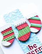 Poppy Stamps Stanzschablone - 2636 Nordic Stockings