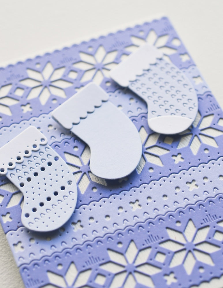 Poppy Stamps Stanzschablone - 2636 Nordic Stockings
