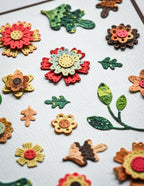 Poppy Stamps Stanzschablone - 2637 Nordic Flower Bunch
