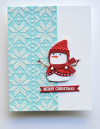 Poppy Stamps Stanzschablone - 2640 Nordic Happy Snowman