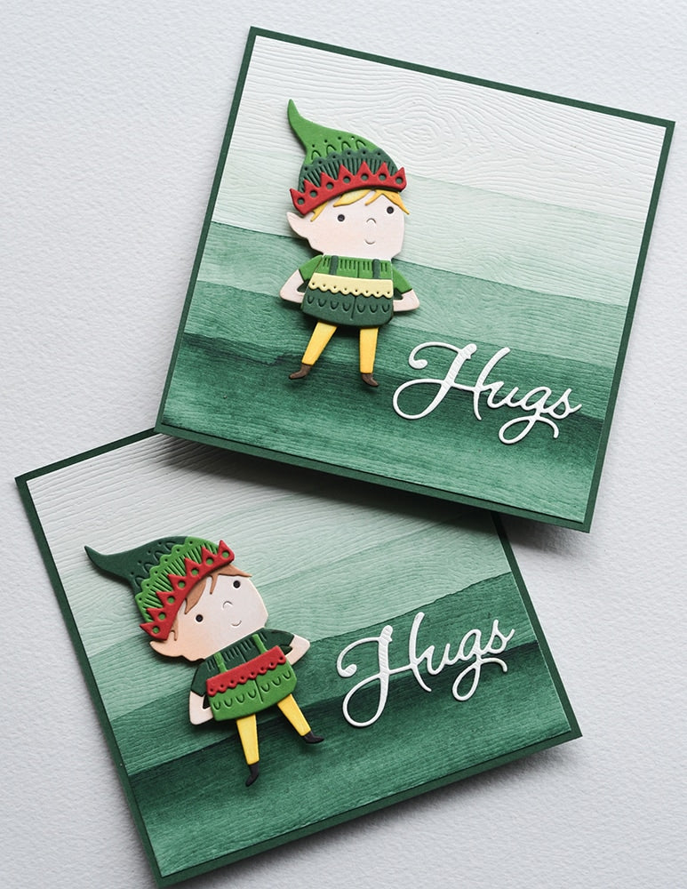 Poppy Stamps Stanzschablone - 2641 Nordic Sweet Elf