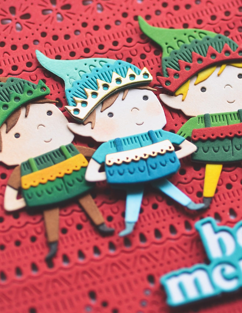 Poppy Stamps Stanzschablone - 2641 Nordic Sweet Elf