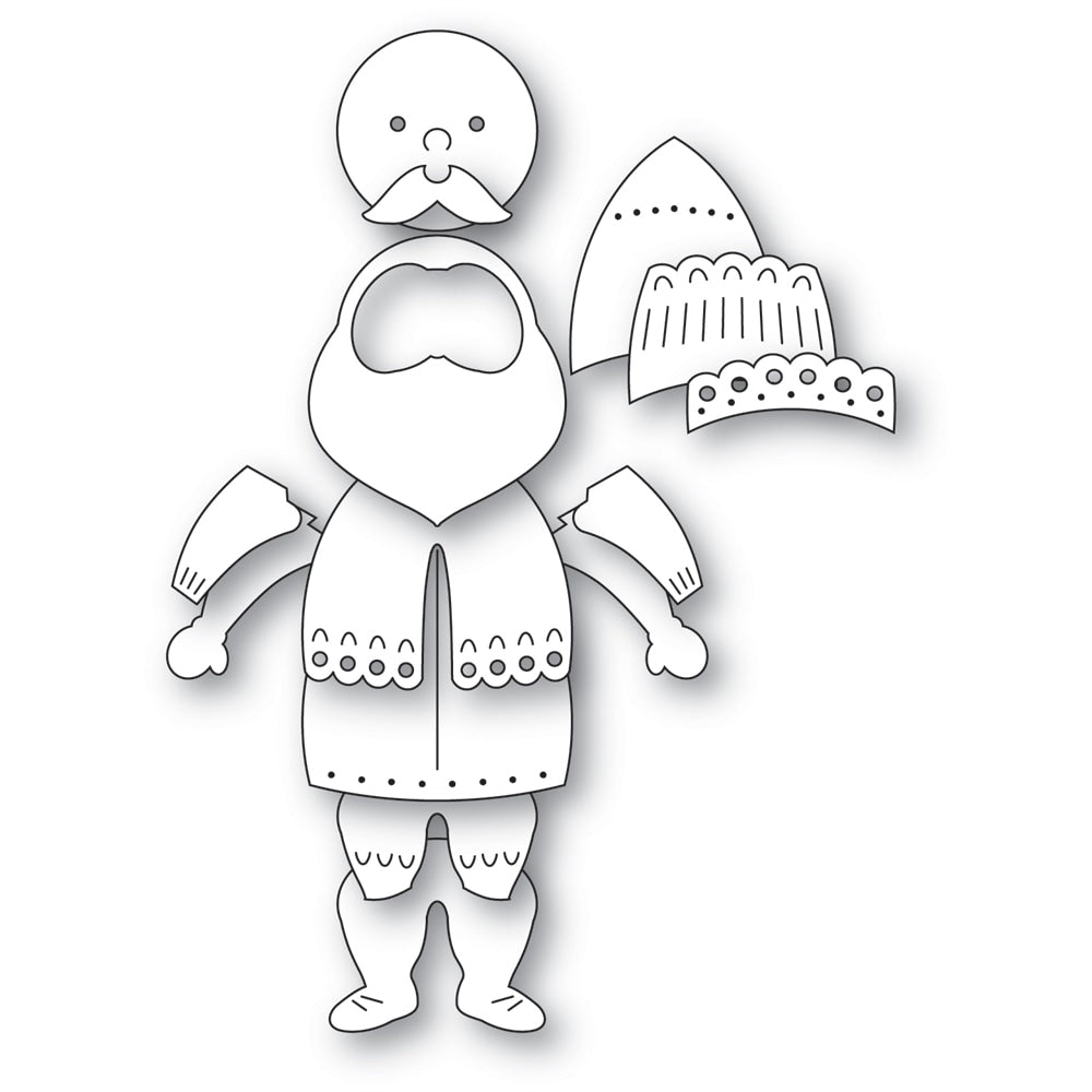 Poppy Stamps Stanzschablone - 2642 Nordic Forest Gnome