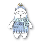 Poppy Stamps Stanzschablone - 2643 Nordic Bundled Bear