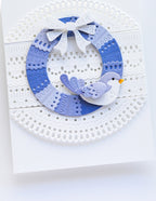 Poppy Stamps Stanzschablone - 2646 Nordic Wreath and Bow