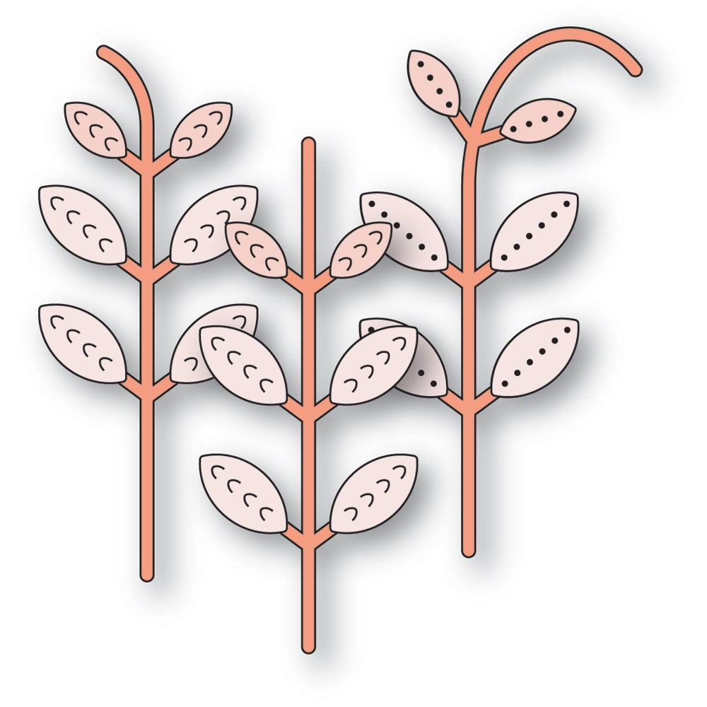 Poppy Stamps Stanzschablone - 2650 Nordic Stems