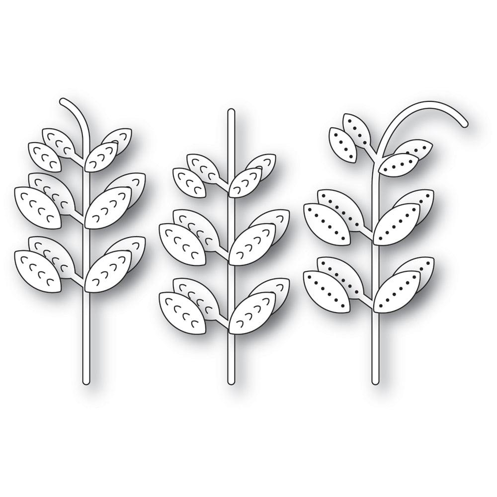 Poppy Stamps Stanzschablone - 2650 Nordic Stems
