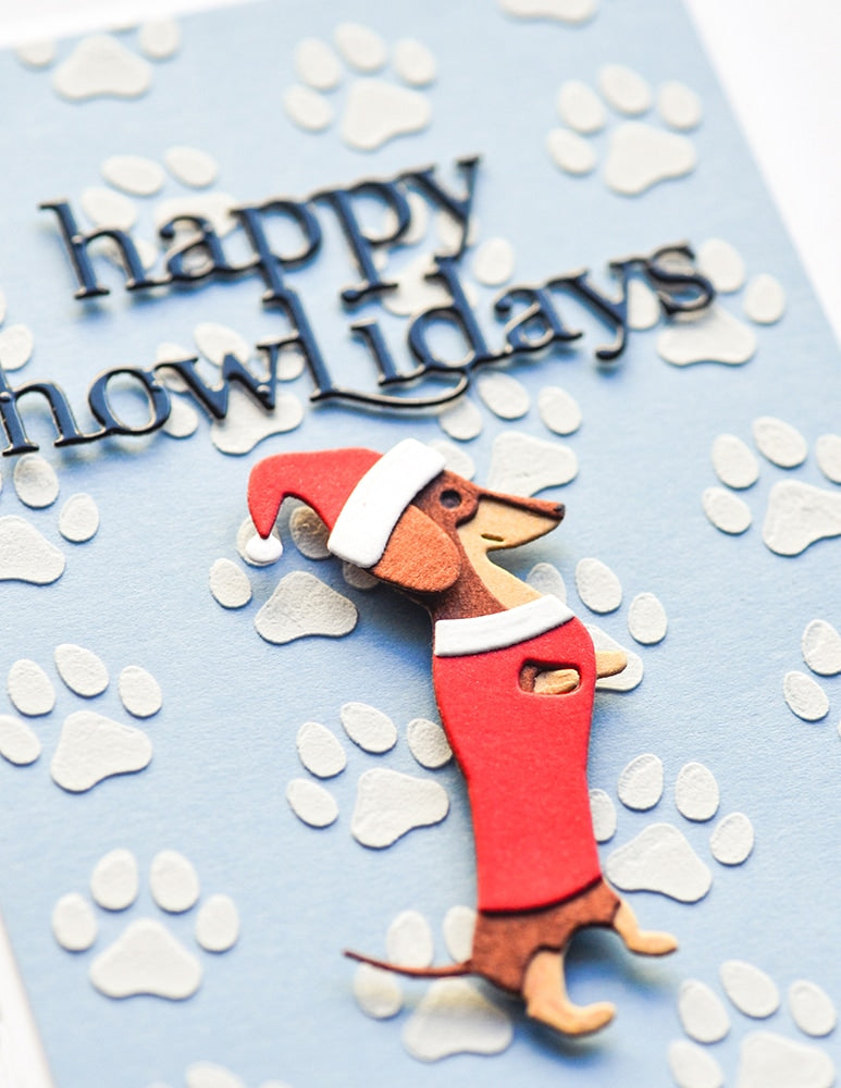 Poppy Stamps Stanzschablone - 2653 Standing Dachshund