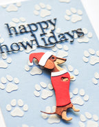Poppy Stamps Stanzschablone - 2653 Standing Dachshund