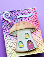 Poppy Stamps Stanzschablone - 2655 Large Mushroom House