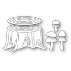 Poppy Stamps Stanzschablone - 2657 Forest Stump