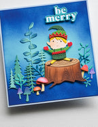 Poppy Stamps Stanzschablone - 2657 Forest Stump
