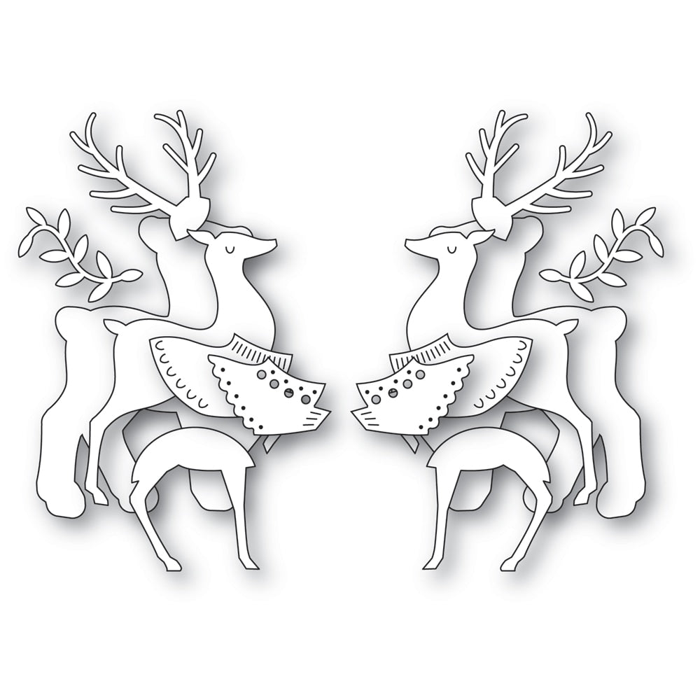 Poppy Stamps Stanzschablone - 2659 Nordic Regal Deer