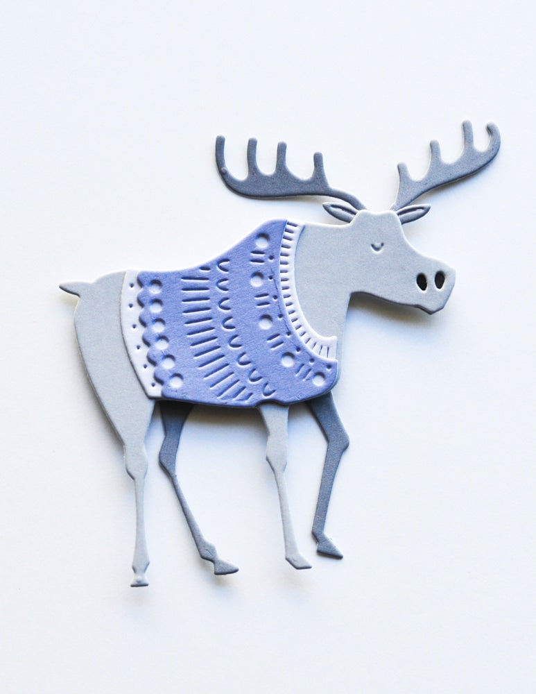 Poppy Stamps Stanzschablone - 2660 Nordic Moose
