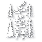 Poppy Stamps Stanzschablone - 2661 Mini Forest Plants