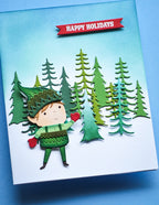 Poppy Stamps Stanzschablone - 2661 Mini Forest Plants