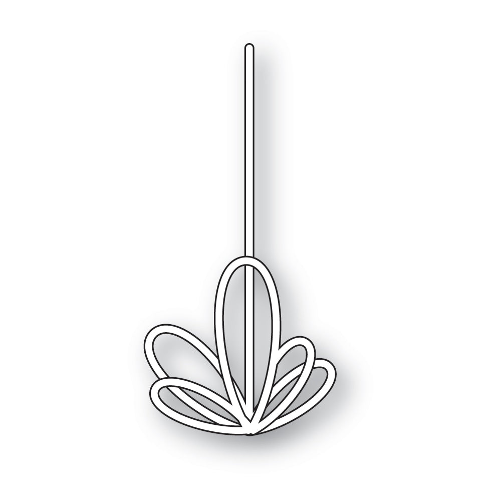 Poppy Stamps Stanzschablone - 2662 Little Bow and String