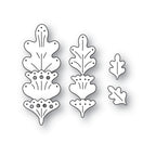 Poppy Stamps Stanzschablone - 2664 Nordic Oak Leaves