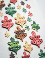 Poppy Stamps Stanzschablone - 2664 Nordic Oak Leaves
