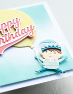 Poppy Stamps Stanzschablone - 2667 Nordic Joyful Elf