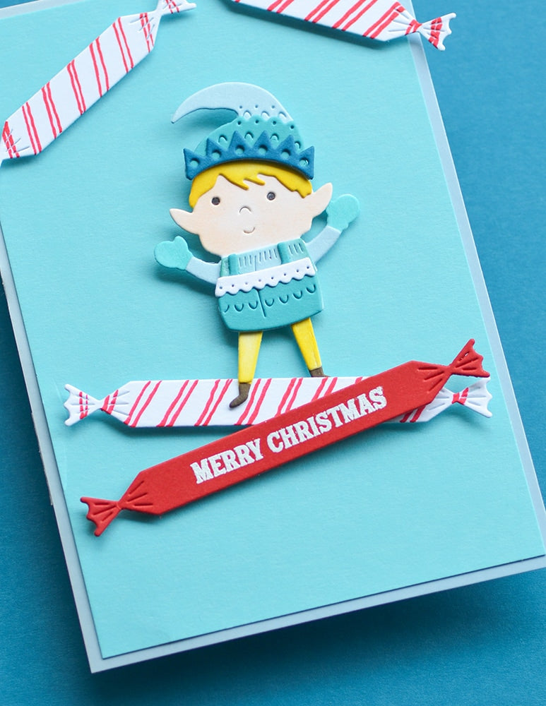 Poppy Stamps Stanzschablone - 2667 Nordic Joyful Elf