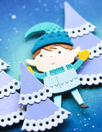 Poppy Stamps Stanzschablone - 2667 Nordic Joyful Elf