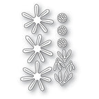 Poppy Stamps Stanzschablone - 2670 Daisy Trio