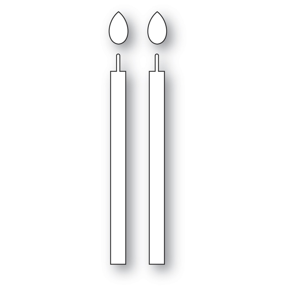 Poppy Stamps Stanzschablone - 2671 Basic Birthday Candles