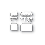 Poppy Stamps Stanzschablone - 2673 Frosted Cake Duo