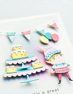Poppy Stamps Stanzschablone - 2674 Scalloped Dessert Stands