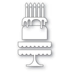 Poppy Stamps Stanzschablone - 2675 Brilliant Birthday Cake