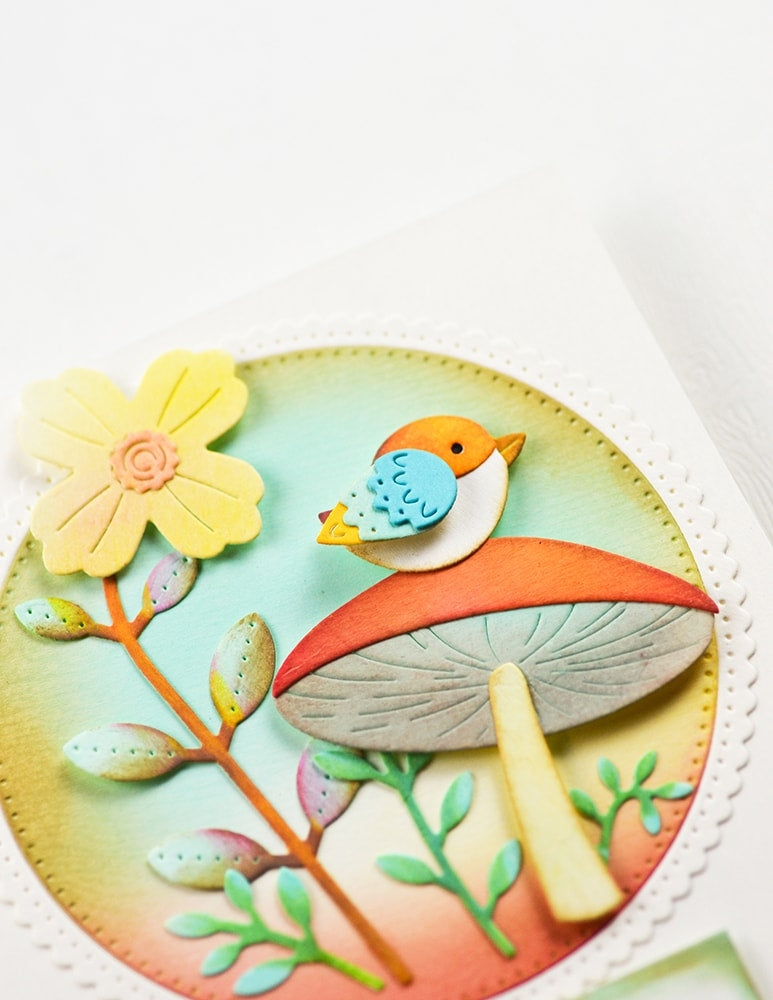 Poppy Stamps Stanzschablone - 2679 Fabulous Florals