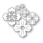Poppy Stamps Stanzschablone - 2679 Fabulous Florals